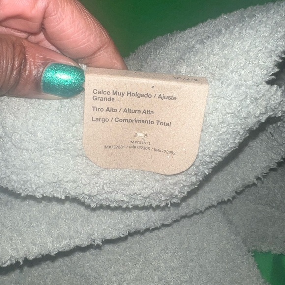 NWT Nike Phoenix Boulce High Waisted Logo Jade Joggers size Small - Picture 10 of 10